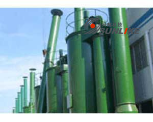 機(jī)械回轉(zhuǎn)反吹扁布袋除塵器